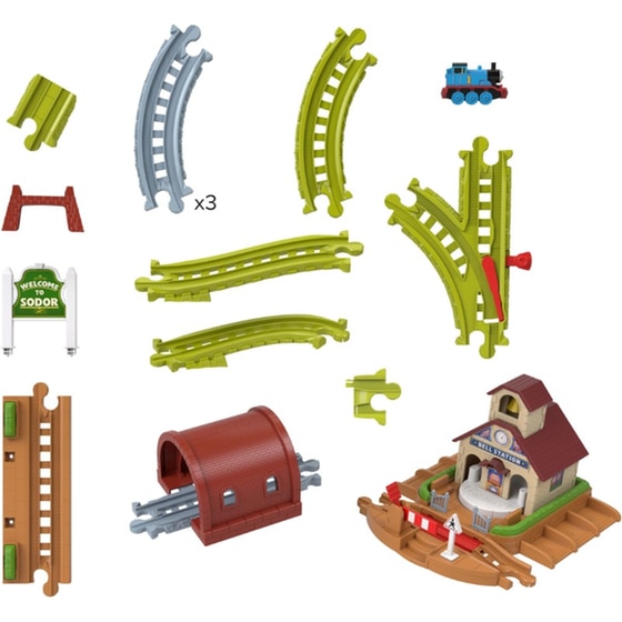 Πίστα Σταθμός Μπελ Fisher Price Thomas Το Τρενάκι image 4