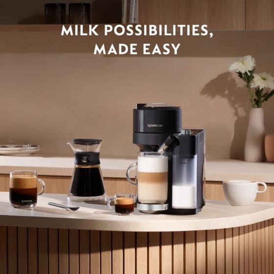 Nespresso® Vertuo Lattissima ENV300.B Delonghi Matte Black Μηχανή Καφέ image 8