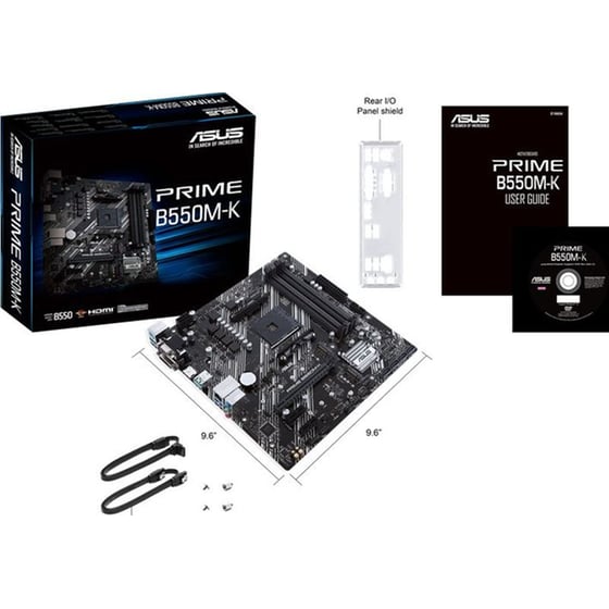 Asus Prime B550M-K AMD B550 Micro ATX με Socket AMD AM4 image 5