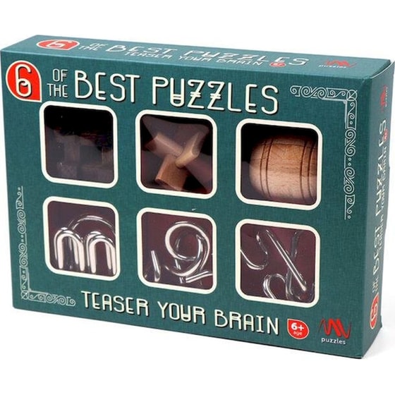 Σετ Γρίφοι Teaser your Brain 6 of the Best Puzzles image 0