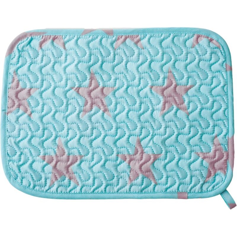 MELINEN HOME Σουπλά Melinen Star Aqua από Microfiber 31x45 cm - Τιρκουάζ