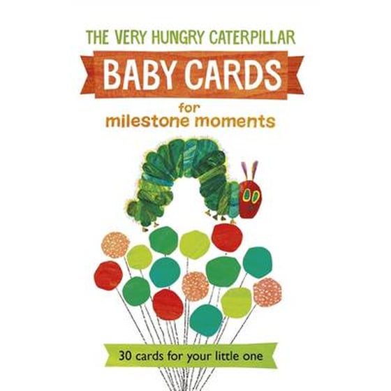 Very Hungry Caterpillar Baby Cards for Milestone Moments image 0