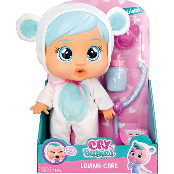 Cry Babies Κλαψουλίνια Loving Care Kristal - Διαδραστική Κούκλα Κλαίει Με Αληθινά Δάκρυα image 11