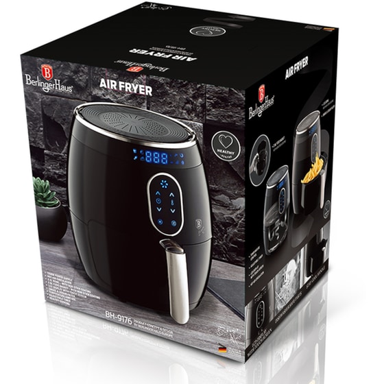 Φριτέζα Αέρος BERLINGER HAUS BH-9176 με Αποσπώμενο Κάδο 1350 W 2.6 L Μαύρο image 2