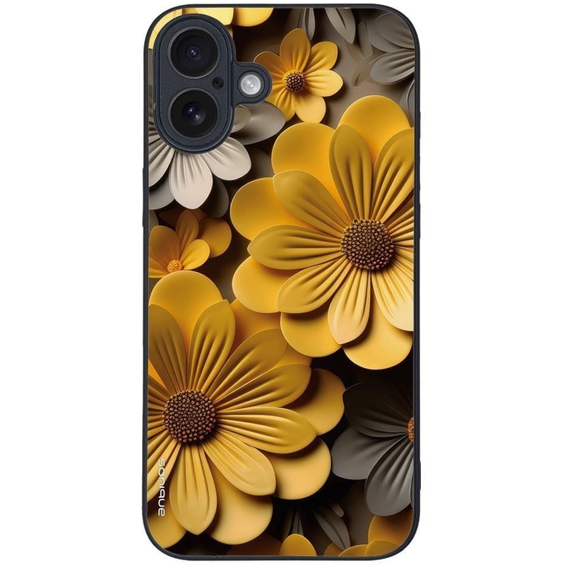 Θήκη Apple iPhone 16 Plus - Sonique 3D Flower Series - Κίτρινο