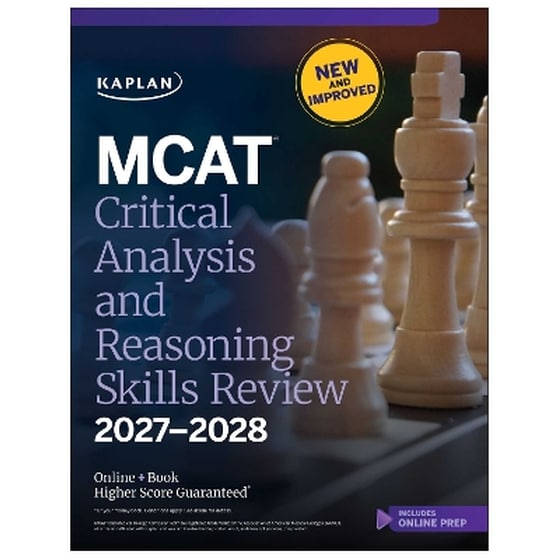 MCAT Critical Analysis and Reasoning Skills Review 2027-2028 image 0