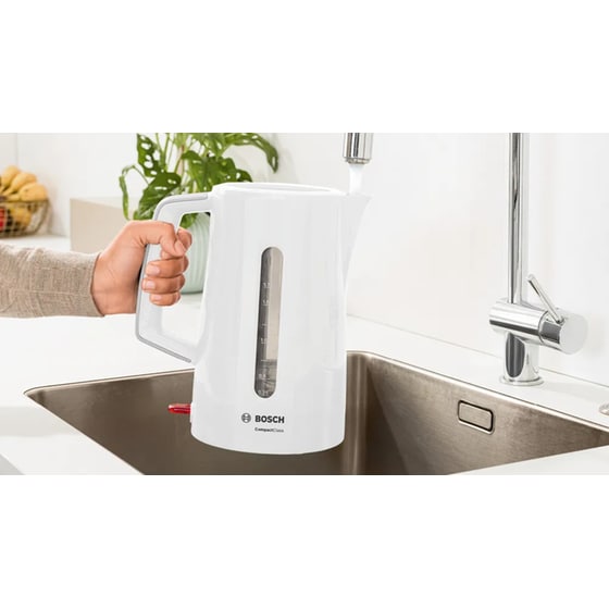BOSCH TWK3A011 2400 W 1.7 L Λευκό Βραστήρας image 2