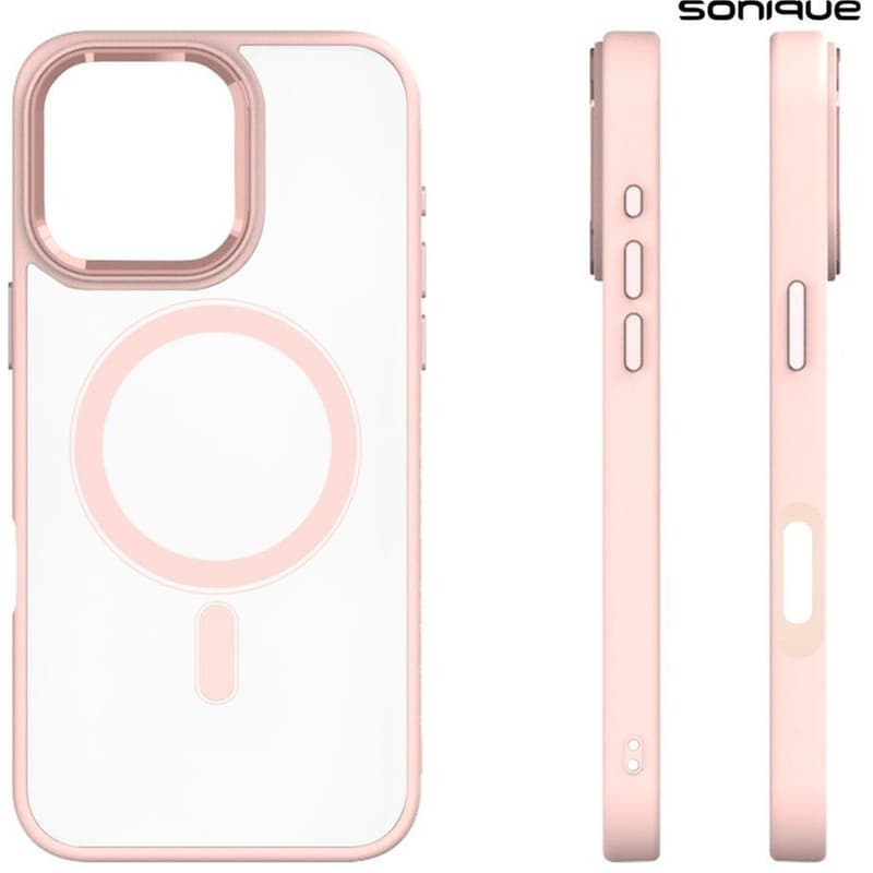 Θήκη Apple iPhone 16 Pro Max - Sonique Magnetic MagMetal - Pink