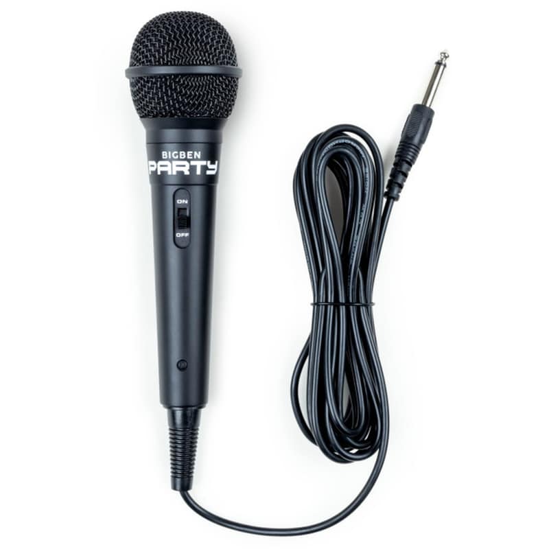 BIGBEN Ενσύρματο Μικρόφωνο Bigben Party Mic - Black