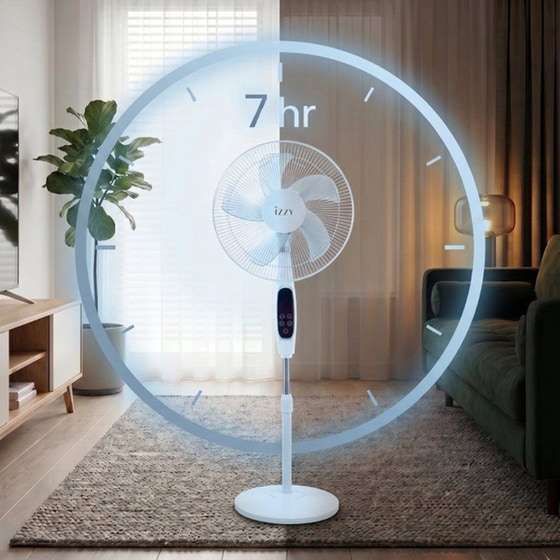 IZZY IZ-9042 Ανεμιστήρας Ορθοστάτης 70 W 40 cm image 3