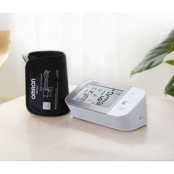 Ψηφιακό Πιεσόμετρο Omron Μπράτσου X7 Smart HEM-7361T-ESL με Bluetooth και Ανίχνευση Αρρυθμίας Λευκό image 2