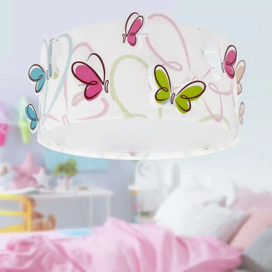 Παιδικό Φωτιστικό Οροφής Ango Butterfly Πλαφονιέρα 62146 image 1