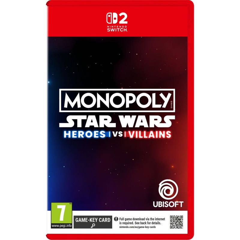 Monopoly: Star Wars Heroes vs. Villains - Nintendo Switch 2 (Game Key Card)