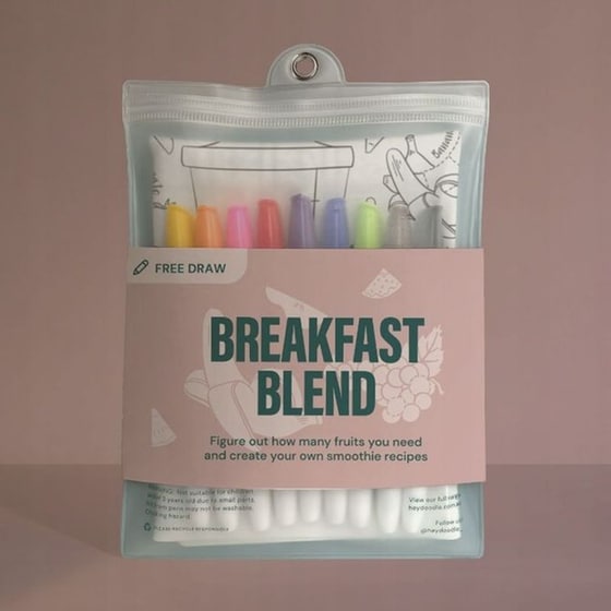Χαλάκι Ζωγραφικής Hey Doodle Breakfast Blend Large image 1