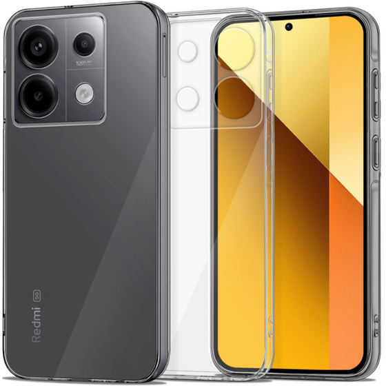 Θήκη Xiaomi Redmi Note 13 5G - Tech-Protect Flexair Plus - Clear image 0