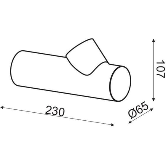 Σποτ Led Εξωτερικού Χώρου Aca Faro από Αλουμίνιο - Μαύρο image 1