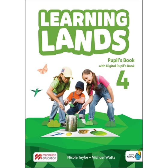 Learning Lands Level 4 Pupil's Book with Digital Pupil's Book and Navio App (A1-A2) image 0