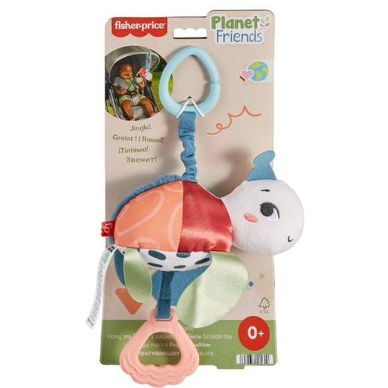 Fisher-Price Βρεφικό Κρεμαστό Παιχνίδι Χελωνάκι Καροτσιού (HKD62) image 0