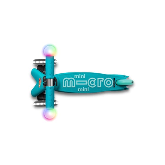 Πατίνι Τρίκυκλο Micro Mini Deluxe Magic Led Aqua image 4