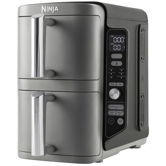 Φριτέζα Αέρος NINJA® DoubleStack™ XL SL400EU με Διπλό Αποσπώμενο Κάδο 2470 W 9.5 L Γκρί image 1