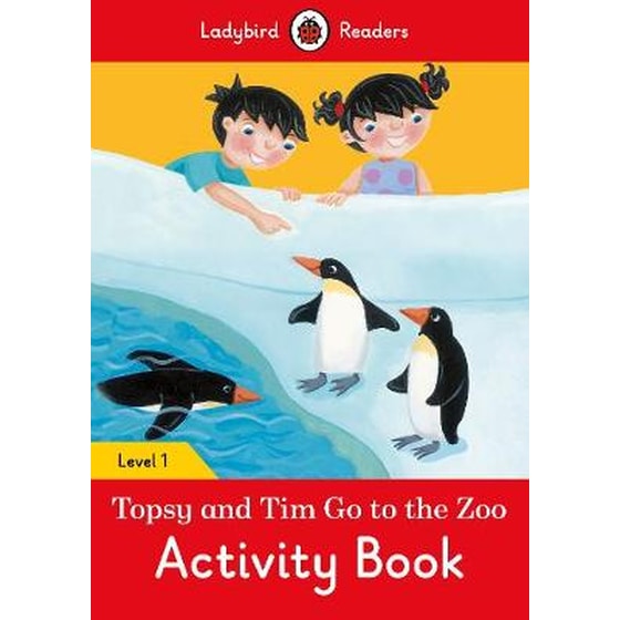 Topsy and Tim- Go to the Zoo Activity Book Ladybird Readers Level 1 image 0