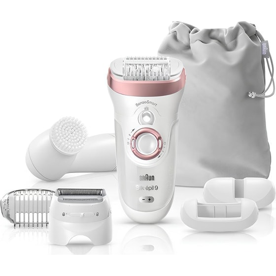 Σετ Αποτρίχωσης BRAUN SES9/880 SILK EPIL 9 & FACIAL BRUSH Λευκό image 0