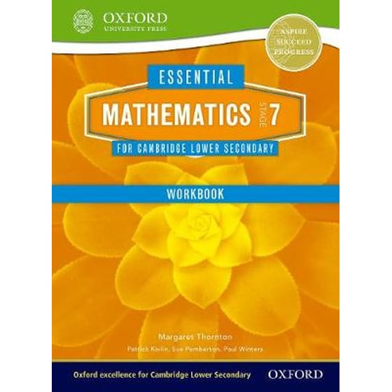 Essential Mathematics for Cambridge Lower Secondary Stage 7 Work Book image 0