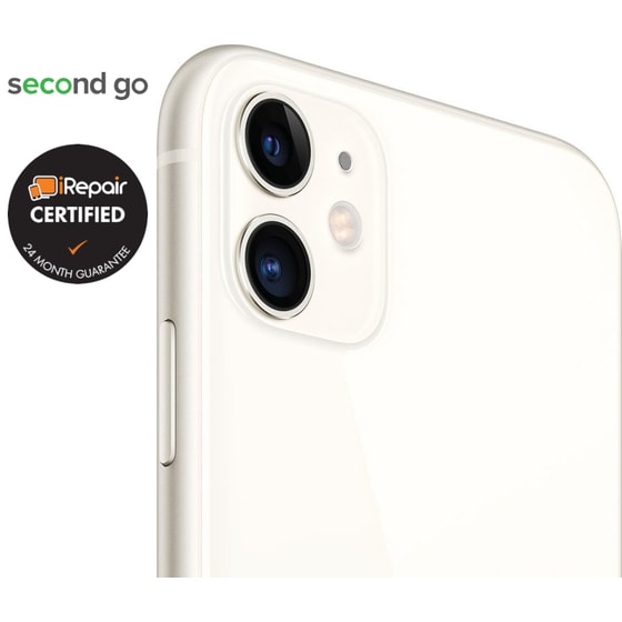 Μεταχειρισμένο Apple iPhone 11 64GB White second go Certified by iRepair image 5
