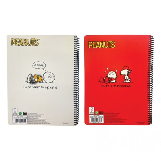 Τετράδιο Σπιράλ BMU Α4 2Θ. Peanuts Good Dog-Art Rebel image 1