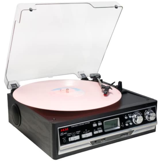 Πικάπ Akai ATT-15SE Με Ενσωματωμένα Ηχεία - Μαύρο image 1