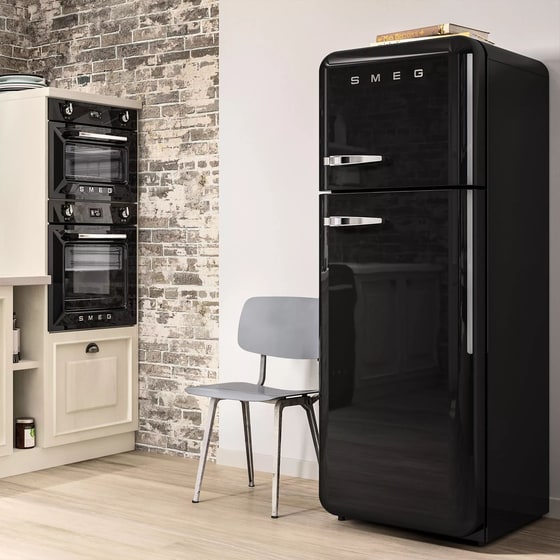 SMEG FAB30RBL6 294 Lt Μαύρο Δίπορτο Ψυγείο image 7