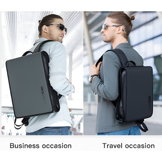 Τσάντα Laptop Bange 7252 14" Αδιάβροχη - Μαύρο image 3