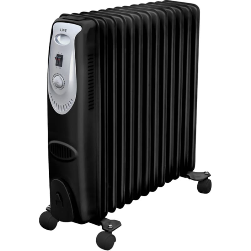 LIFE Καλοριφέρ Λαδιού LIFE COMFY XL Dark 2500W