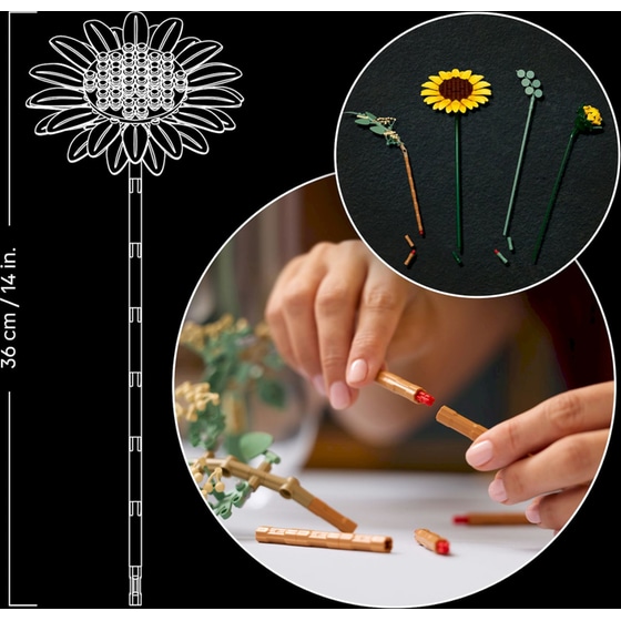 LEGO® Botanicals Μπουκέτο με Ηλιοτρόπια (11502) image 7