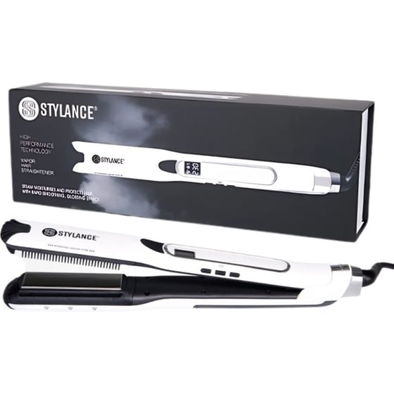 Ισιωτικό Μαλλιών  Stylance Titanium Vapor 200 W - Λευκό image 1