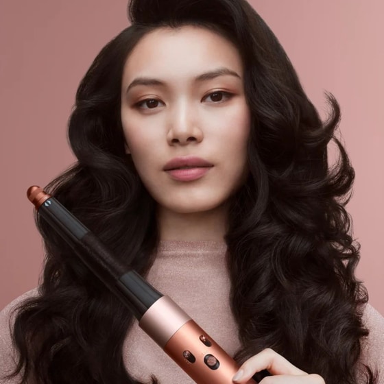 DYSON AIRWRAP HS08 I.D.STRAIGHT+ WAVY Multistyler Amber Silk/Pink Champagne image 4