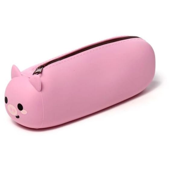 Κασετίνα Βαρελάκι Puckator Σιλικόνης Adoramals Pig image 2