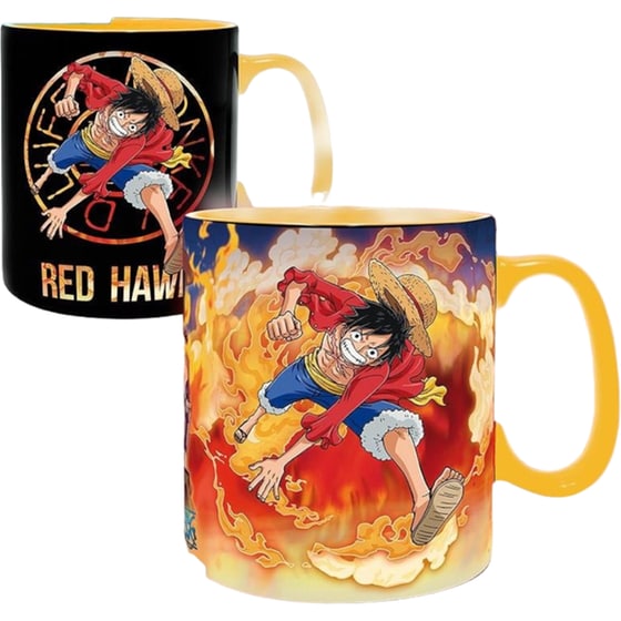 Κούπα Abystyle One Piece Luffy and Sabo Κεραμική 460 ml - Πολύχρωμη image 0