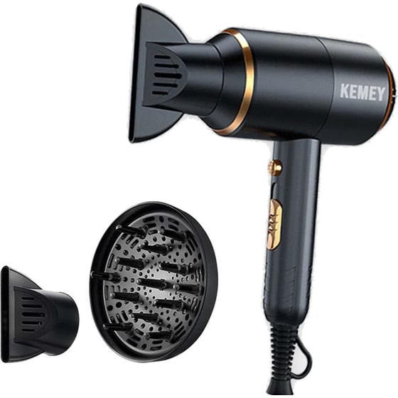 Σεσουάρ Μαλλιών KEMEI KM-8896 4000 W Μαύρο image 2