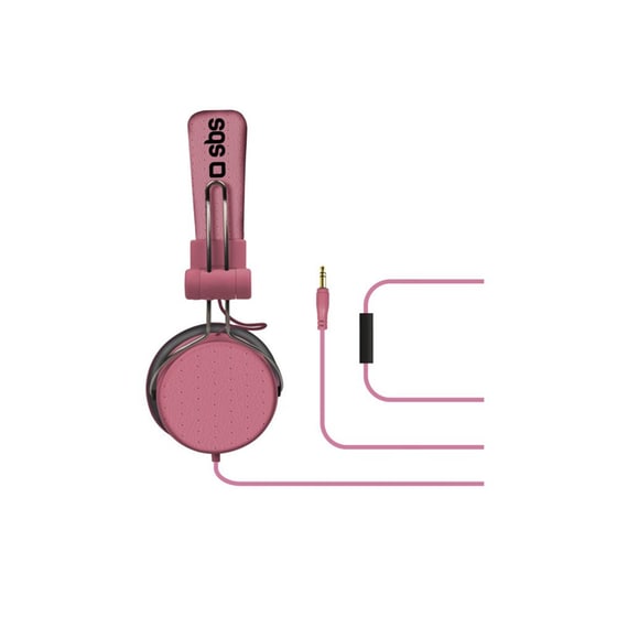 Ακουστικά Κεφαλής SBS Studio Mix Ροζ & SBS Studio Mix 10 Ροζ image 1