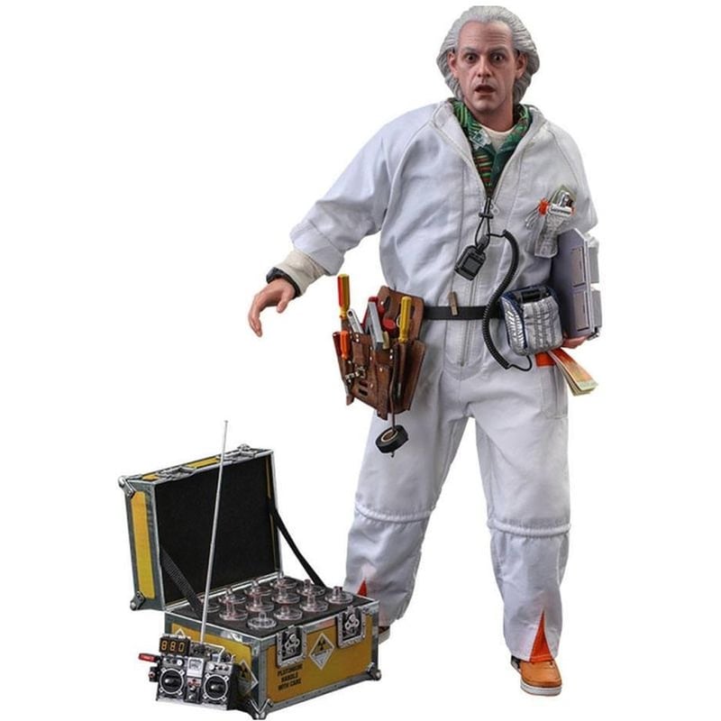 Φιγούρα HOT TOYS Back to the Future Doc Brown 30 cm φωτογραφία