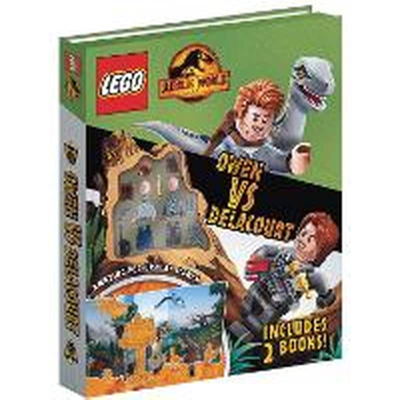 LEGO (R) Jurassic World (TM): Owen vs Delacourt (Includes Owen and Delacourt LEGO (R) minifigures, pop-up play scenes and 2 books)