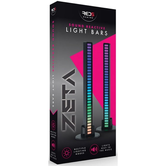 Red5 Twin Pack Sound Reactive Light Bars – Σετ Ηχομπάρες Με Led Equalizer Που Αντιδρά Στη Μουσική image 1