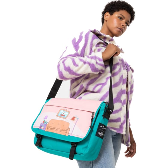 Τσάντα Ώμου Eastpak Delegate & The Simpsons Sofa 1 Θήκης Πολύχρωμο image 6