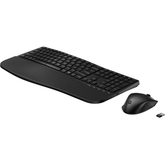 HP 680 Comfort 8T6L6AA Ασύρματο Bluetooth Μηχανικό Σετ Πληκτρολόγιο & Ποντίκι Μαύρο (US) image 1