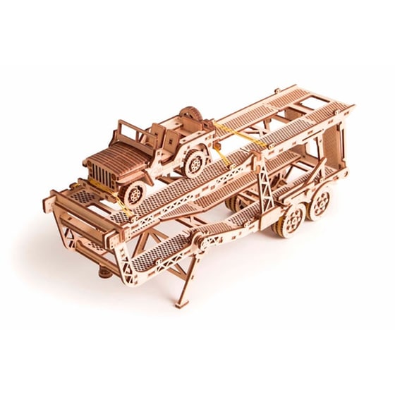 Ξύλινο Παιχνίδι Κατασκευής Wood Trick (big Car Trailer).προσθήκη Για Το Μοντέλο Big Rig image 1