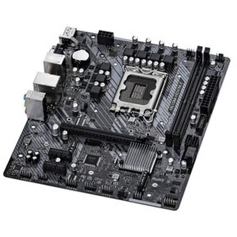 ASROCK Asrock Μητρική , 2x Ddr4, S1700, Usb 3.2 Gen1, Matx (h610m-hdv-m.2)