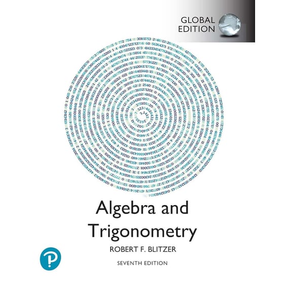 Algebra And Trigonometry, Global Edition, 7Th Edition image 0