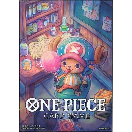 Bandai Card Sleeves One Piece Card Game Chopper (70 Sleeves) image 1