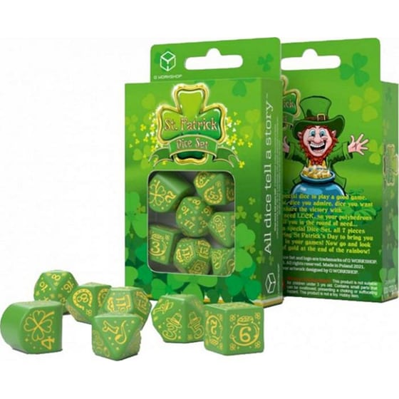 Σετ Ζάρια - St. Patrick Dice Set - The Lucky Charm image 1
